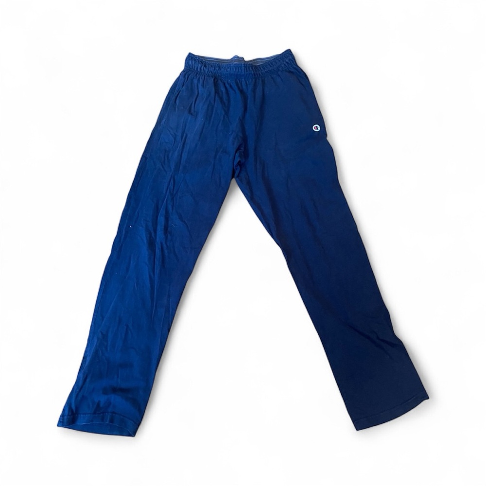 Champions Men’s Loose Fit Lightweight Navy Blue Sweatpants SZ M